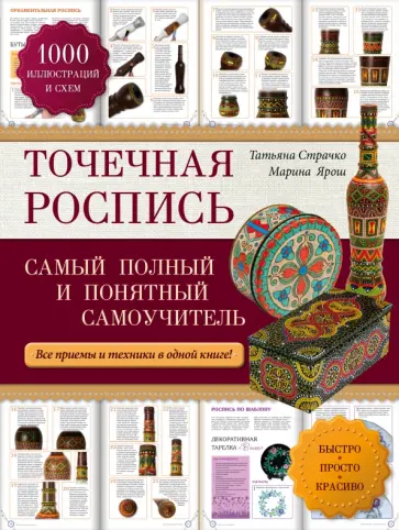 Точечная роспись для начинающих – знакомство с техникой росписи точками