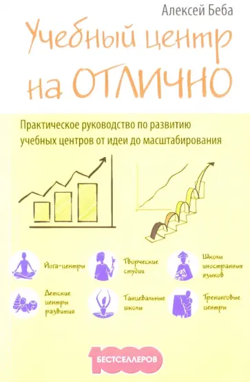 Алексей Беба - Учебный центр на "Отлично": руководство по развитию учебного центра от идеи до масштабирования Алексей Беба - Учебный центр на "Отлично": руководство по развитию учебного центра от идеи до масштабирования обложка книги