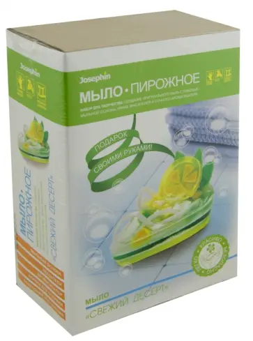 Мыло-пирожное "Свежий десерт" (981201) обложка книги