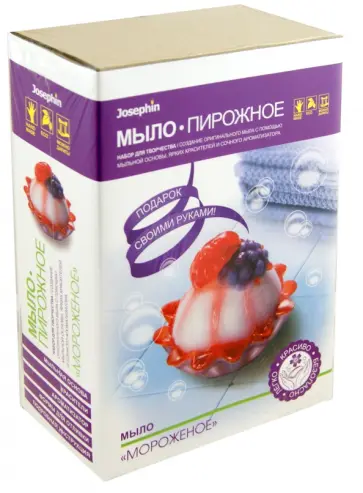 Мыло-пирожное "Мороженое" (981203) обложка книги