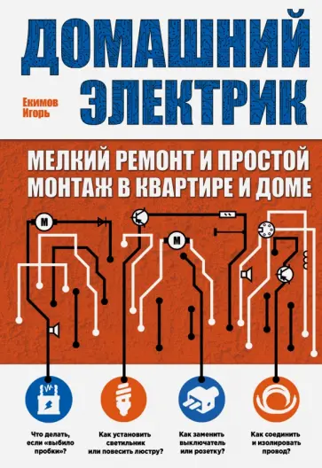 Игорь Екимов - Домашний электрик обложка книги