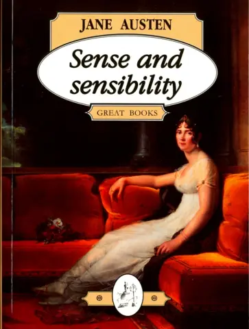 Jane Austen - Sense and sensibility обложка книги