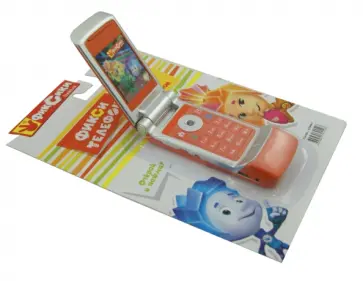 Телефон сотовый, со звуком, на батарейках (GT8667) обложка книги