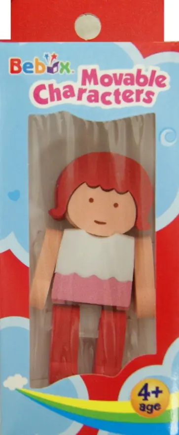 Девочка. Подвижный персонаж (Р3025) обложка книги