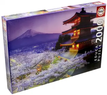Пазл-2000 Гора Фудзи, Япония обложка книги