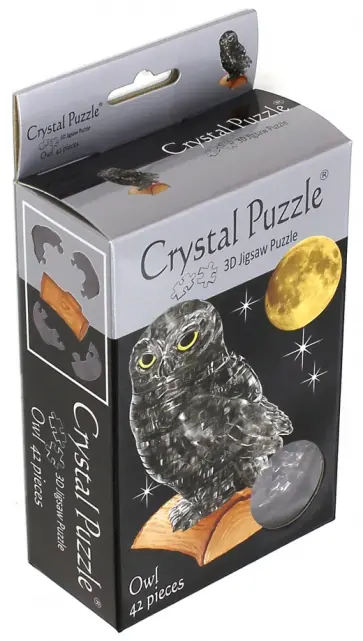 3D головоломка "Сова дымчатая" (90147) обложка книги