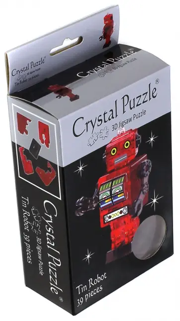 3D головоломка "Робот красный" (90151) обложка книги