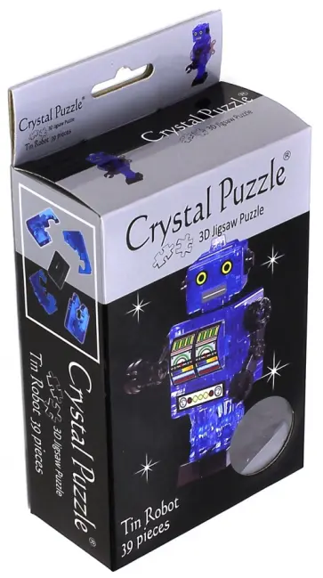 3D головоломка "Робот синий" (90351) обложка книги