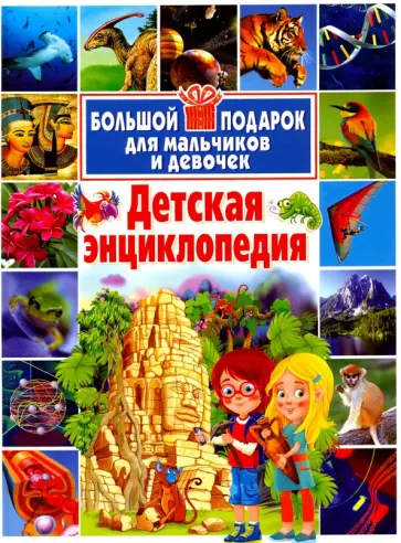 Детская энциклопедия. Большой подарок для мальчиков и девочек обложка книги