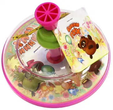 Юла "Винни Пух и его друзья", 14 см (GT9032) обложка книги