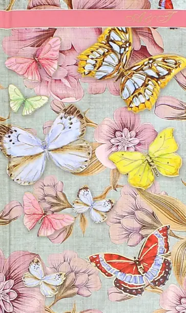 Телефонная книжка "Модные бабочки" (48 листов, 90x155 мм) (39818-25) обложка книги