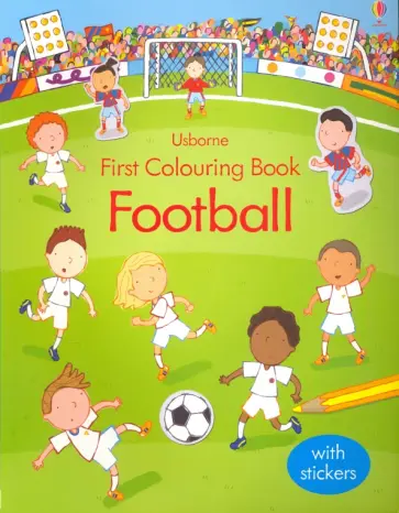 First Colouring Book. Football обложка книги