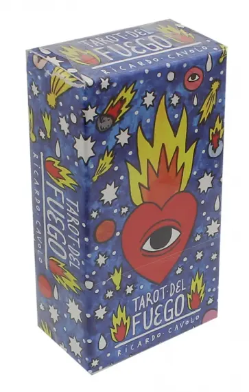 Рикардо Каволо - Таро Огня. На английском языке обложка книги