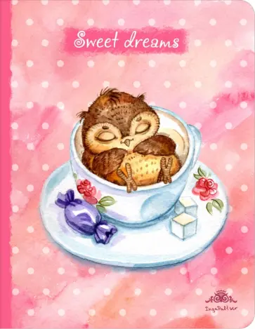Блокнот "Sweet dreams", А5 Блокнот "Sweet dreams", А5 обложка книги
