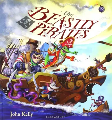John Kelly - The Beastly Pirates обложка книги