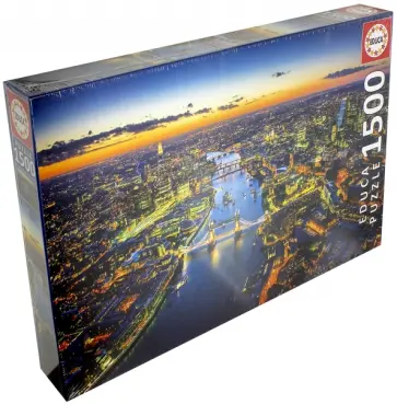 Пазл-1500 "Лондон с высоты птичьего полета" (16765) обложка книги