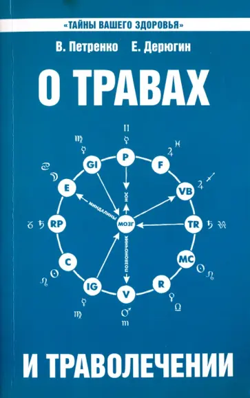 Петренко, Дерюгин - О травах и траволечении обложка книги