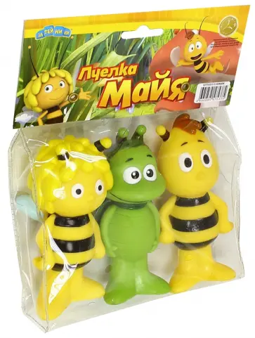 Пластизоль "Майя, Вилли и Бен" в пакете (GT7331) обложка книги