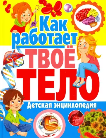 Как работает твое тело. Детская энциклопедия Как работает твое тело. Детская энциклопедия обложка книги