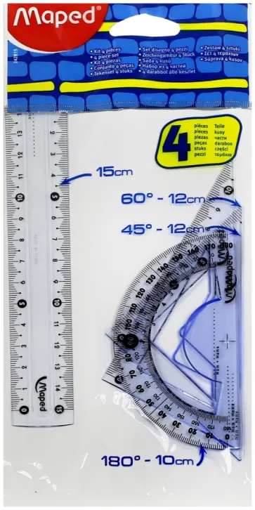 Чертежный набор "Start", 4 предмета (242815) обложка книги