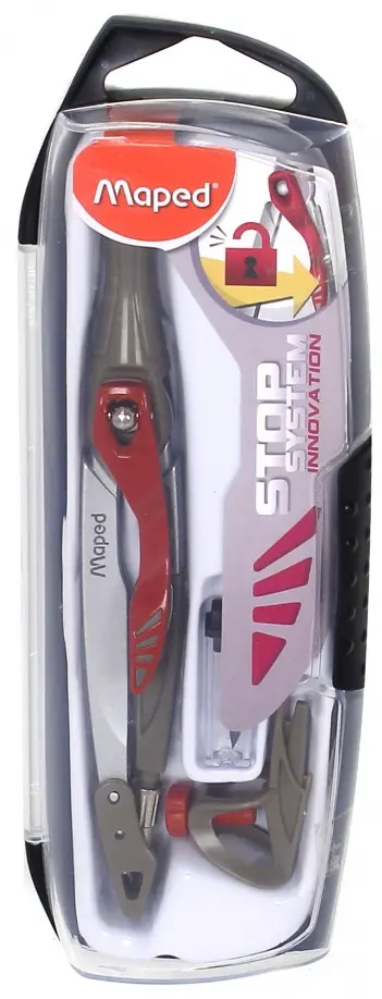 Готовальня с циркулем "Stop system innovation", ассортимент (196310) обложка книги