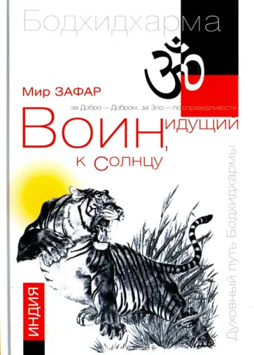 Мир Зафар - Воин, идущий к солнцу. Индия. Книга 1. Реки и горы Бодхидхармы обложка книги