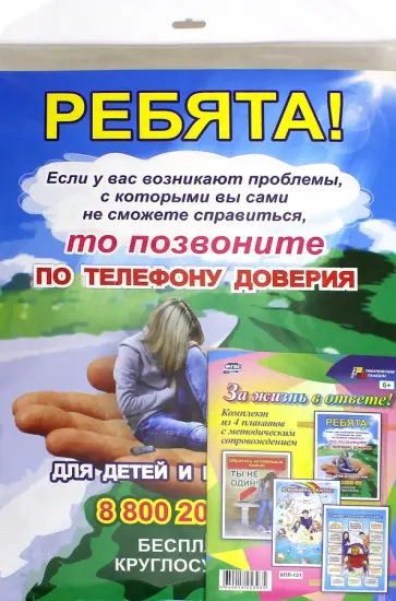 Комплект плакатов. "За жизнь в ответе!". ФГОС обложка книги