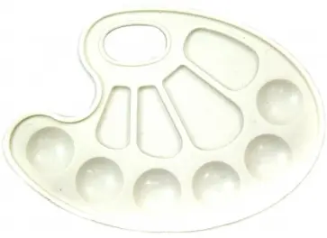 Палитра для смешивания красок обложка книги