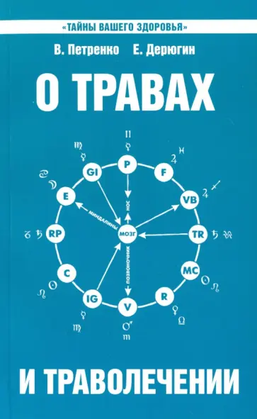 Петренко, Дерюгин - О травах и траволечении обложка книги