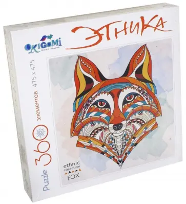 Пазл-360 "Арт-терапия. Лиса" (02338) обложка книги