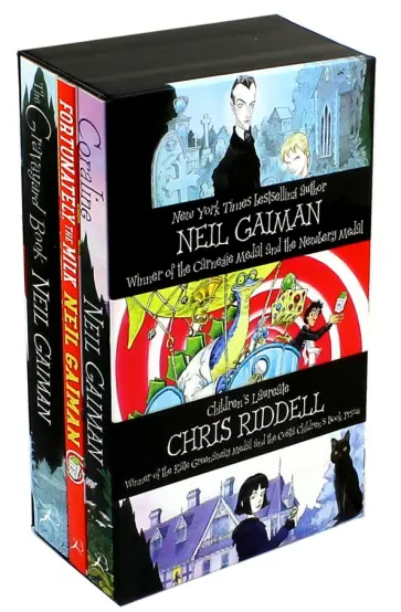 Neil Gaiman - Neil Gaiman & Chris Riddell 3-book Box Set Neil Gaiman - Neil Gaiman & Chris Riddell 3-book Box Set обложка книги