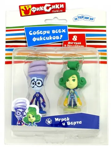 Фигурки Фиксики "Верта и Игрек", 2 штуки (GT8624) Фигурки Фиксики "Верта и Игрек", 2 штуки (GT8624) обложка книги