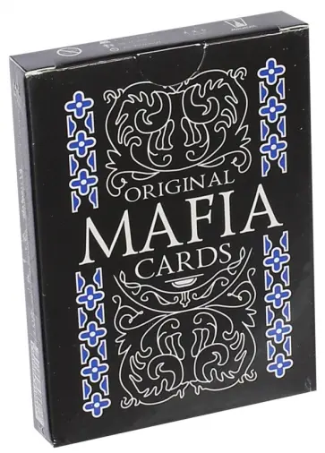 Карточная игра "Мафия", пластиковые карты (MAG00021) обложка книги