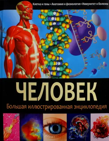 Человек. Большая иллюстрированная энциклопедия обложка книги