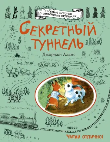 Джорджи Адамс - Секретный туннель обложка книги