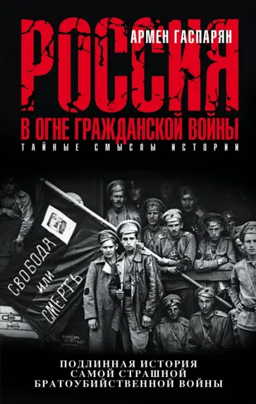 Армен Гаспарян - Россия в огне Гражданской войны. Подлинная история самой страшной братоубийственной войны обложка книги