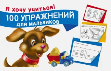 100 упражнений для мальчиков обложка книги