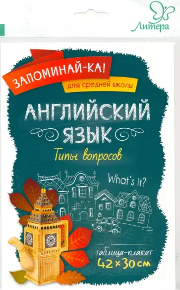 Английский язык. Типы вопросов Английский язык. Типы вопросов обложка книги