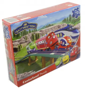 Puzzle-120 "Чаггингтон. На мосту" (12261) обложка книги