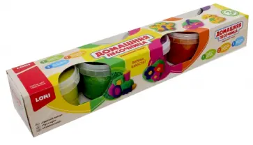 Набор для лепки "РАДУЖНЫЙ ПЕСОК", 5 цветов, 700 гр (Пт-016) обложка книги