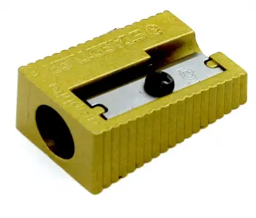 Точилка металлическая, 1 отверстие обложка книги