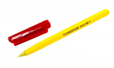 Шариковая ручка Stick F. 0,3 мм, красная (430F-202) обложка книги