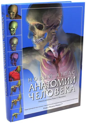 Новый атлас анатомии человека Новый атлас анатомии человека обложка книги