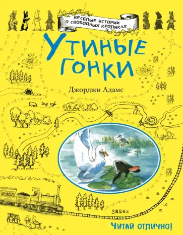 Джорджи Адамс - Утиные гонки обложка книги
