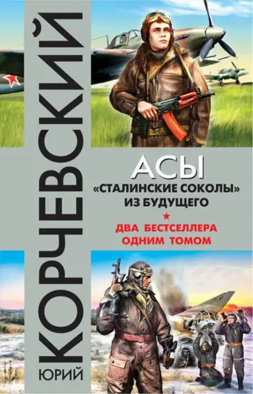 Юрий Корчевский - Асы. "Сталинские соколы" из будущего обложка книги