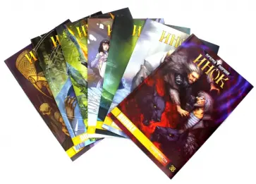 Котков, Федотов - Инок. Набор №1. Книги 32-38. Калинов мост. Сердце монстра + Арт-принт в подарок обложка книги