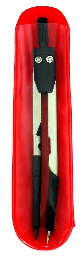 Циркуль Perfecta PREMIERE, в чехле обложка книги