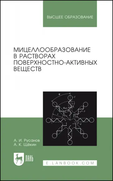 Русанов, Щекин - Мицеллообразование в растворах поверхностно-активных веществ. Монография обложка книги