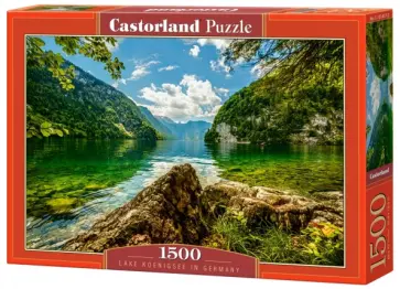 Puzzle-1500 "Озеро в Германии" (C-151417) обложка книги