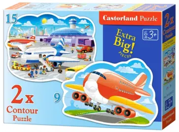 Puzzle-9х15 "Аэропорт" (В-020072) обложка книги